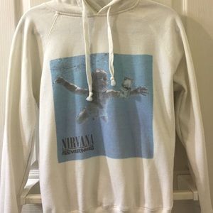 White Nirvana Nevermind Hoodie