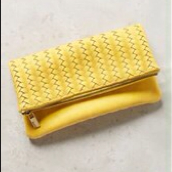 Anthropologie Amitie Vegan Leather Clutch – NWT