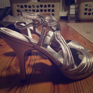 Townsend silver heels