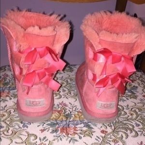 Uggs kids Bailey bow big kids🎀