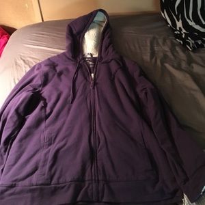 Never worn L.L. Bean purple hoodie.