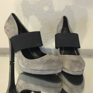 Jessica Simpson Delanie Grey Suade Heels
