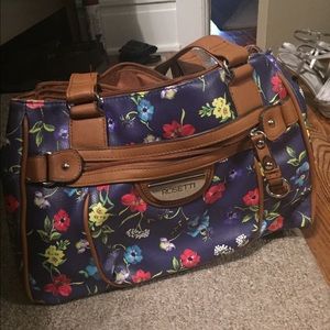 Rosetta floral purse