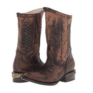 Free Bird by Steven Turquoise Stud Boots