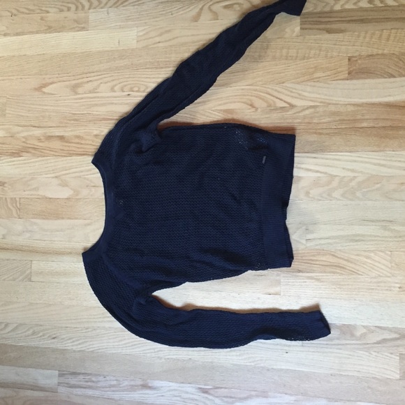 Navy blue sweater