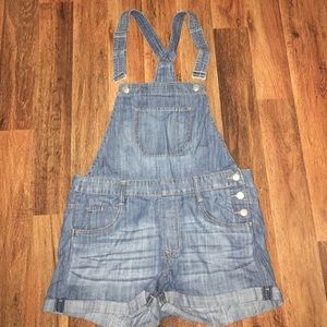 Overall Shorts from Express