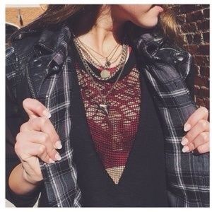 Emma & Sam mesh V long sleeve