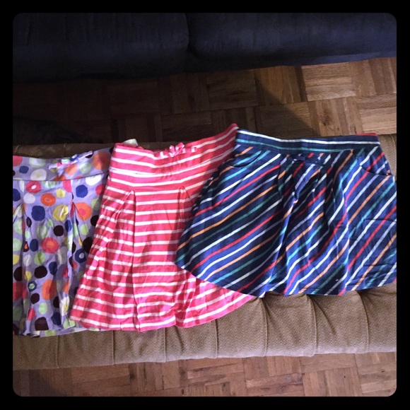 3 Girl's Skirts