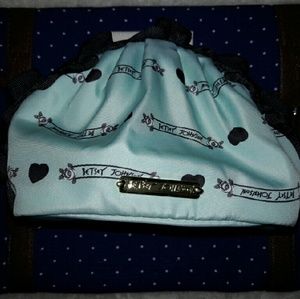 🔻REDUCED Betsey Johnson Blue Makeup Bag