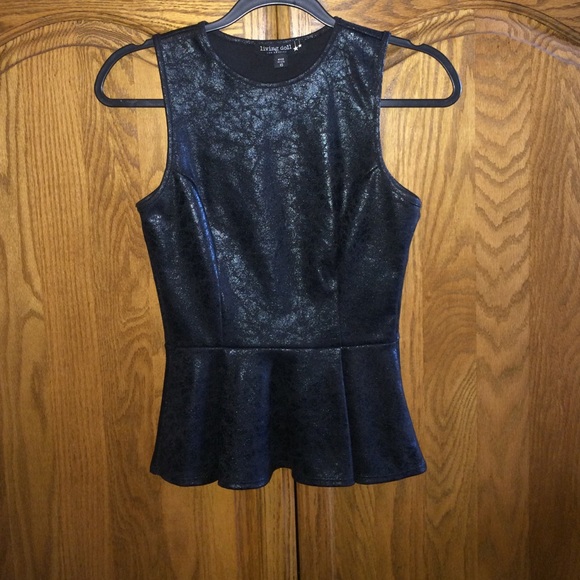 Nordstrom Sleeveless Peplum Top