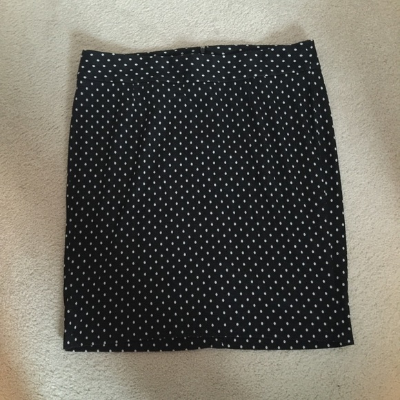 Lane Bryant 18/20 polka dot pencil skirt