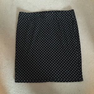 Lane Bryant 18/20 polka dot pencil skirt