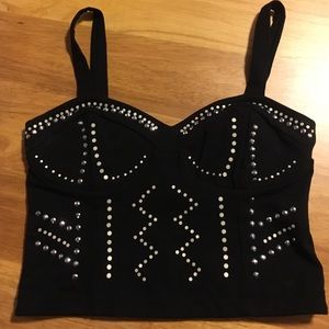 H & M Glow in the dark crop top