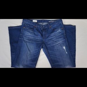 Gap 1969 Real Straight ankle jeans