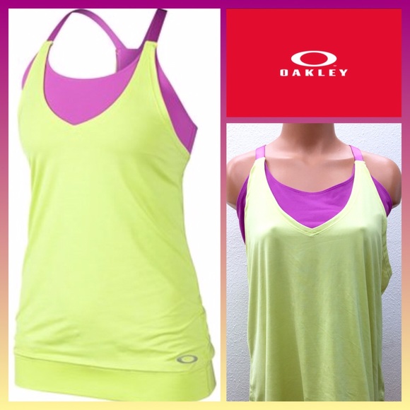 NWT Oakley Energy Double Layer Tank. Size XL