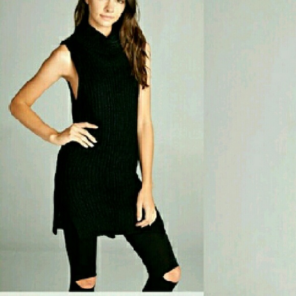 Black Cutout Leggings - Picture 4 of 4