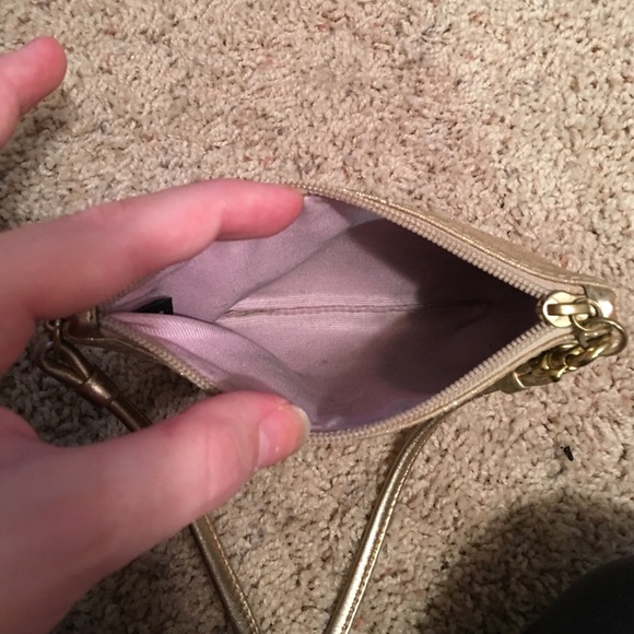 Gold Coach Wristlet - Picture 2 of 4