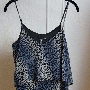 Aqua Brand animal print dress