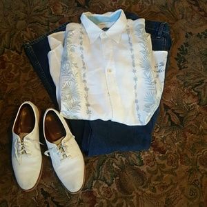 Tommy bahama button down shirt