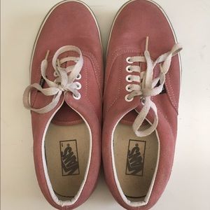 Pink Suede Vans