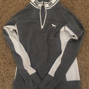 PINK half zip jacket