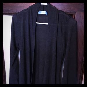 Charcoal Chris & Carol cardigan