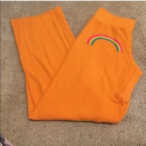 NWOT rainbow lounge pants