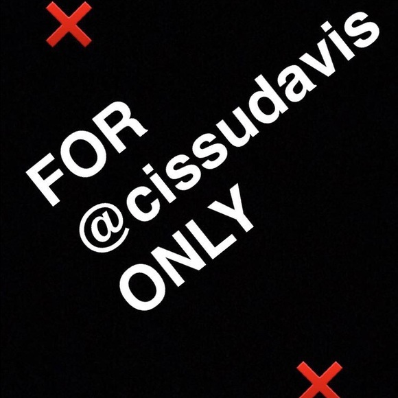 Listing for @cissydavis only! DO NOT PURCHASE
