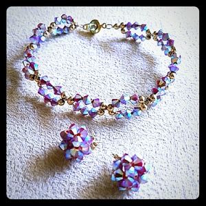 Earrings and Bracelet