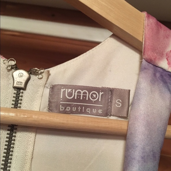 LF watercolor cutout dress - Picture 2 of 3