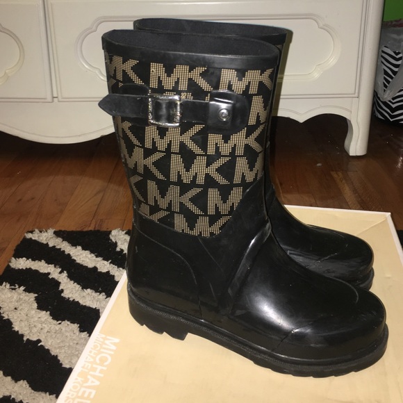 Michael Kors Logo Mid rainboot - Picture 2 of 3