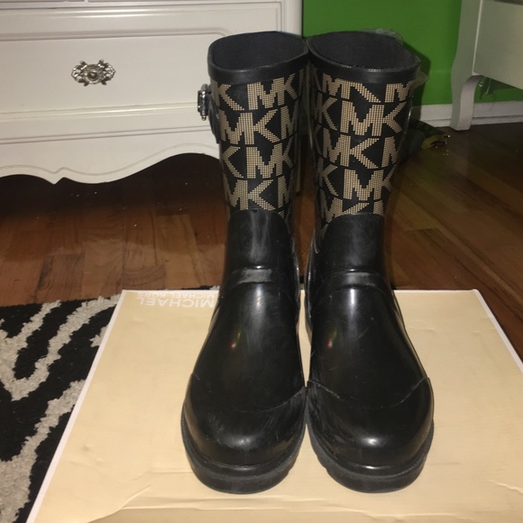 Michael Kors Logo Mid rainboot - Picture 3 of 3
