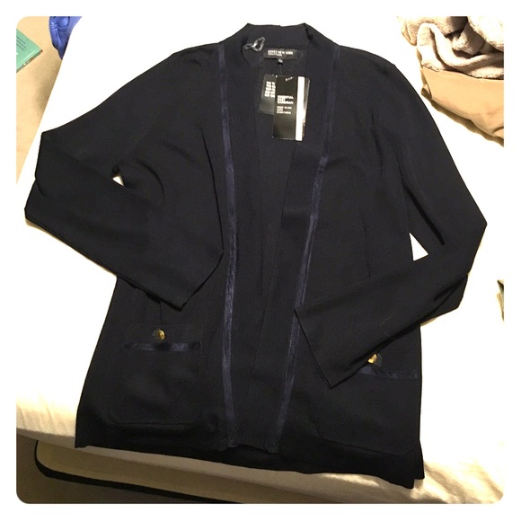 NWT Navy cardigan
