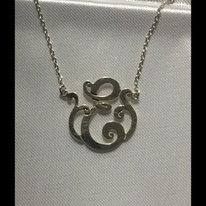 Giani Bernini "E" necklace