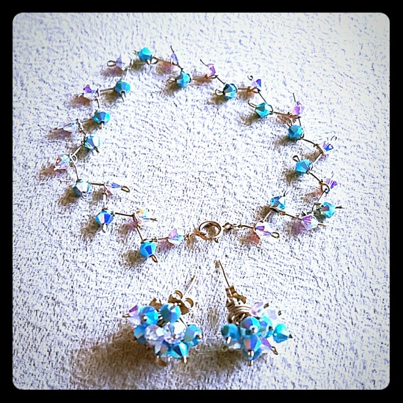 Earrings and Bracelet