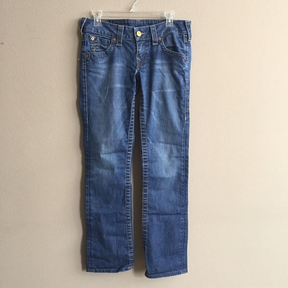 True Religion low rise jeans