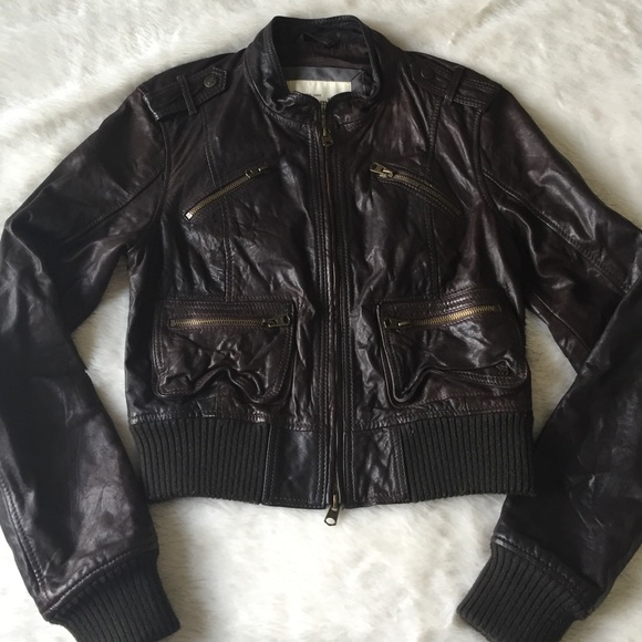 Abercrombie&Fitch Leather Jacket