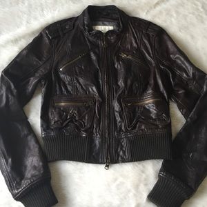 Abercrombie&Fitch Leather Jacket