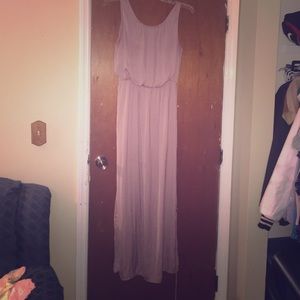 Forever 21 mauve maxi dress