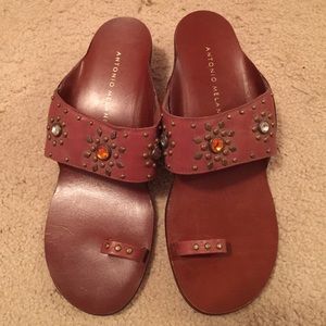 Antonio Melani small heel sandals