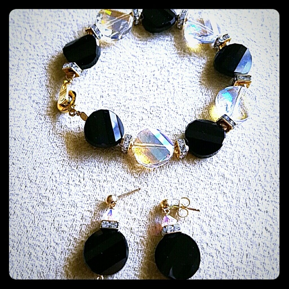 Earrings and Bracelet