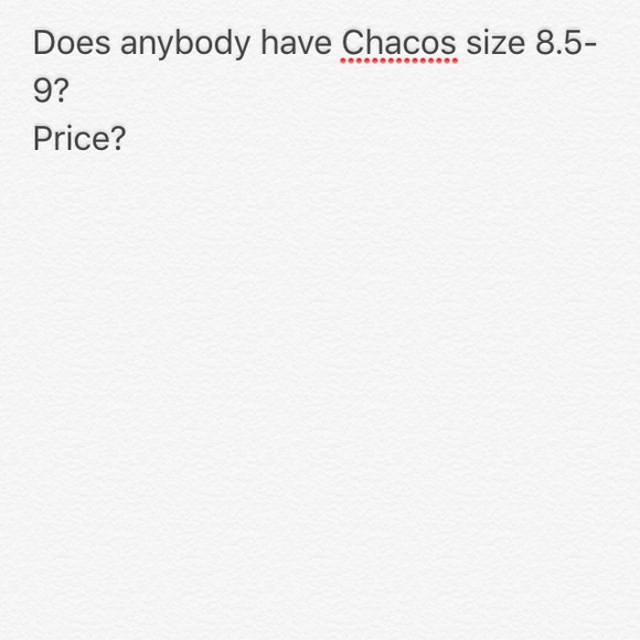 Chacos