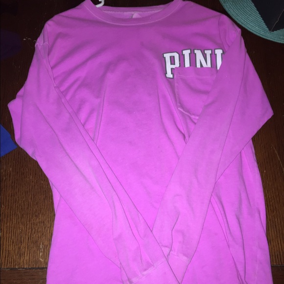 Victoria's Secret pink long sleeve shirt