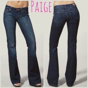 Dark wash Paige jeans