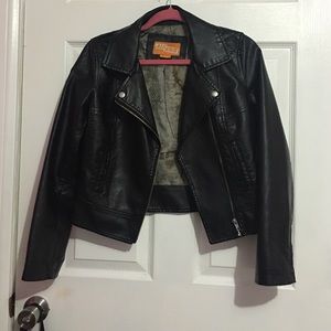 Leather jacket (fake leather )
