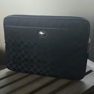 Coach laptop/tablet sleeve