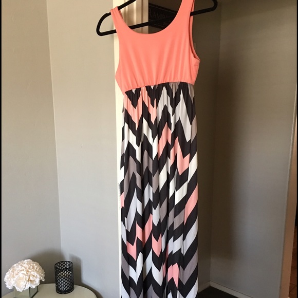 Stunning Chevron maxi dress