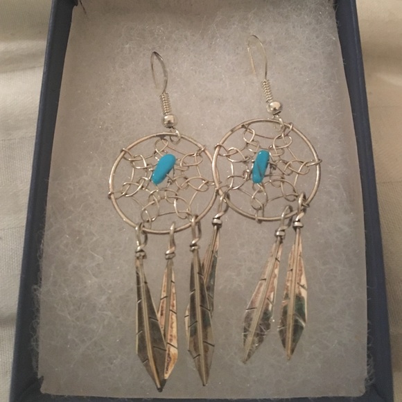 Dream catcher earings