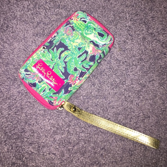 Lily Pulitzer wristlet