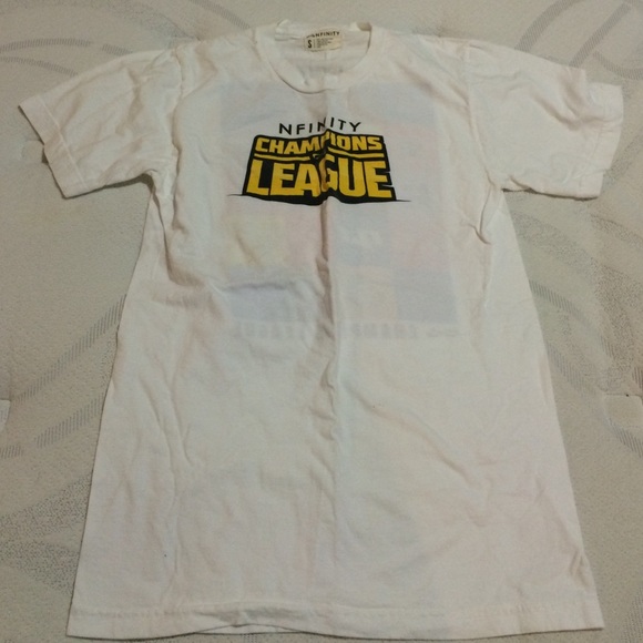 rare Nfinity Champions League t-shirt
